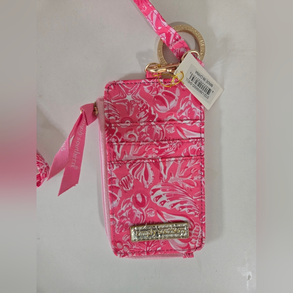 Simply Southern Shell Pink ID Lanyard - Picture 3 of 4
